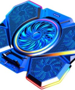 Profesyonel Laptop Soğutucu 2 USB Giriş RGB Işıklı Göstergeli 5 Fanlı 7 Farklı Yükseklik Ayarlı