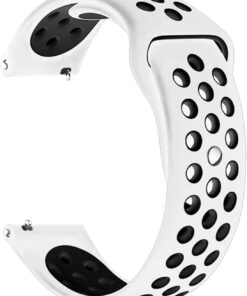 Samsung Galaxy Watch 6 44mm Rainbow Sport Band Kordon (Samsung Galaxy Watch 6 44mm ile Uyumlu Kordon, Akıllı Saat Kayışı)
