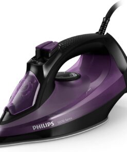 5000 Serisi Buharlı Ütü – 2.400 W, 180 g'a kadar buhar püskürtme, SteamGlide Plus taban, damlama durdurma sistemi, dikey buhar, verimli ütüleme, otomatik kireç temizleme (DST5030/80)