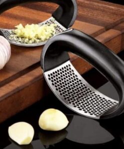 Çelik Sarımsak Ezici Presi Parçalayıcı Doğrama Aleti Garlic Press Rende Sağ/Sol El Uyumlu Yeni Model Easyso2018