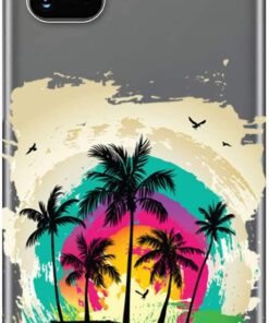Merkezi Samsung Galaxy S20 Plus Kılıf (SM-G985F) Baskılı Silikon Aloha Hawaii STK:349