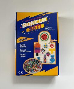 ile Yapışan Eğitici Kodlama Algoritma Dikkat ve Yetenek Geliştirme Seti- 3000 BONCUKLU