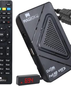 Lua Magbox, Homebox, Full HD, Uydu Alıcısı, 4000 Kanal, TKGS, Youtube, USB Destekli, Uzatma Display Gözlü,