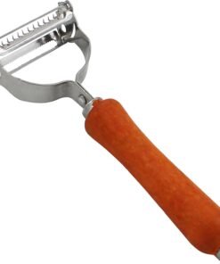 Çift Bıçaklı Ahşap Saplı Soyacak