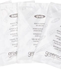 - Good Grips Greensaver Aktif Karbon Filtre - Gıda Saklama Kutuları için 4 Yedek Filtre