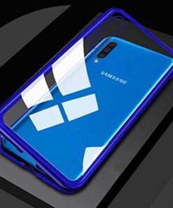 Samsung Galaxy M30 ile uyumlu Devrim Mavi Cep Telefonu Kılıfı