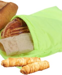 Mikrodalga Ekmek Gözleme Poğaça Börek Pizza Lavaş Bazlama Isıtma Torbası Pratik Çözümler Pratik Isıtma Yeşil Renk