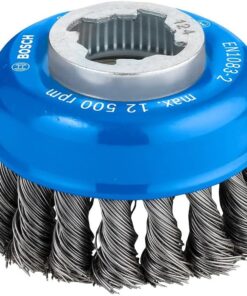 Professional Heavy örgülü tencere fırçası (metal için, X-LOCK Ø 75 mm, Ø 125 mm için), 2608620727