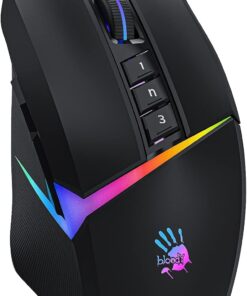 W60 Max S.Black 10K Cpi Optik, RGB, Ultra Core 3&4 Aktif Gaming (Oyuncu) Mouse