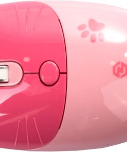 Sevimli Kedi Kablosuz Pembe Mouse Bluetooth + 2.4G Dual Mode
