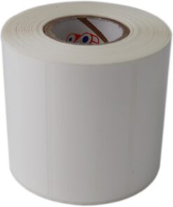 etiketler , hazır al hızlı al PP Opak 80mm x 40mm Ruloda 1000 Adet 40mm Kuka Çapında Yırtılmaya Dayanıklı Etiket