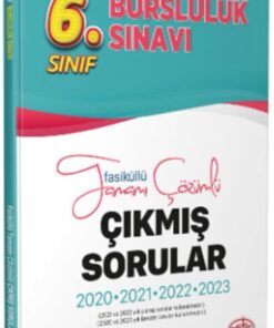 Yayınları 6. Sınıf Pybs Bursluluk Sınavı Tamamı Çözümlü Çıkmış Sorular