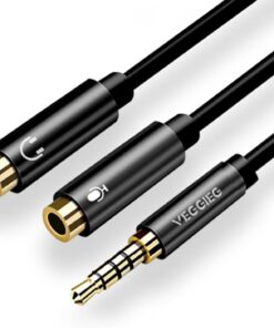 3.5mm Kulaklık ve Mikrofon Birleştirici Y Kablo