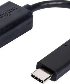 K33992WW USB-C--USB-A adaptörü siyah