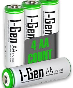B111 4 Adet AA 2700 Mah Şarj Edilebilir Kalem Pil 1.2V Ni-MH Şarjlı Pil