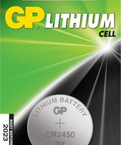 Batteries Cr2450 2450 Boy Lityum Düğme Pil, 3 Volt, 5'Li Kart