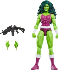 Efsaneler Serisi She-Hulk, Iron Man Comics Koleksiyon 15 cm Aksiyon Figürü, Retro-Inspired Blister Kart