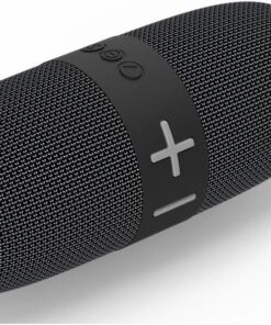 16W Ekstra Bass Dahili Mikrofon, Aux, SD Kart, USB Girişli Wireless Hoparlör Gri
