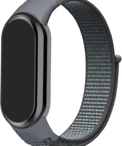 Xiaomi Mi Band 8 Akıllı Bileklik İle Uyumlu Kordon Bilekli Kumaş Kayış Kordon Fabric, Ayarlanabilir Spor Yedek,Bileklik Renkli Kayışı Kaliteli Hasır Örme Kordon Kayış