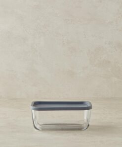 Home Fresh Safe Cam Saklama Kabı 270 ml Gri