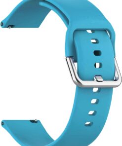 Samsung Galaxy Watch 42mm Silikon Kordon Mavi