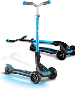 Ultimum Işıklı Scooter - Mavi
