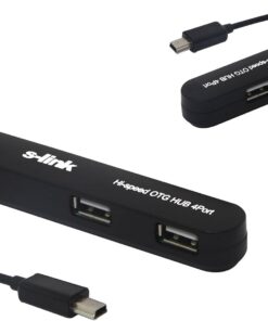 SL-U92 Usb Mini 5pin M to 4 Port Otg Hup