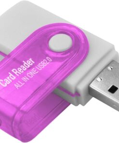 PC için USB SD Kart Okuyucu, Micro SD Karttan USB Adaptörüne, Kamera için MS Duo/Micro MS Kart Okuyucu Hafıza Kartı Okuyucu, PC/Dizüstü Bilgisayar için Kart Okuyucu MOR