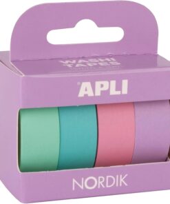 Bant Apli 4 Renk Bant Pastel