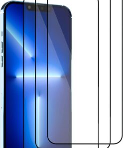 3LÜ PAKET - iPhone 13 l 13 Pro uyumlu Dust-Proof Toz Geçirmez Temperli Ekran Koruyucu Cam (iPhone 13 | iPhone 13 Pro)