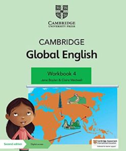 Global English Workbook 4 with Digital Access (1 Year): for Cambridge Primary English as a Second Language (Cambridge Primary Global English)