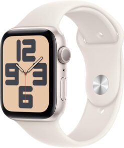 Watch SE (2. nesil) GPS 40 mm Yıldız Işığı Kasa Akıllı Saat ve Yıldız Işığı Spor Kordon - S/M. Fitness ve Uyku Takibi, Trafik Kazası Algılama, Kalp Atış Hızı Takibi, Retina Ekran