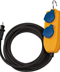 1151740010 Baustellenkabel IP54 PowerBlock 10 m H07RN-F3G1,5, siyah