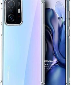 Xiaomi Mi 11T Pro için Kılıf Shock Absorbing Şeffaf [Mi 11T Pro ile Uyumlu Kılıf - Şeffaf]