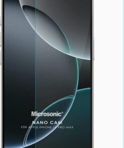Apple iPhone 16 Pro Max Nano Glass Cam Ekran Koruyucu [iPhone 16 Pro Max ile Uyumlu Ekran Koruyucu - Şeffaf]