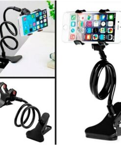 Oynar Başlıklı Akrobat Telefon Tutucu Portatif Telefon Tutma Aparatı Siyah