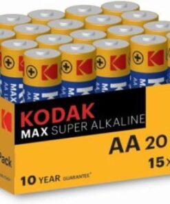 Max 20 Adet Alkalin Kalem Pil-AA-Shrink