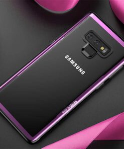 9046 Galaxy Note 9 ile Uyumlu Kılıf, Magic Shiny Glass, Mor