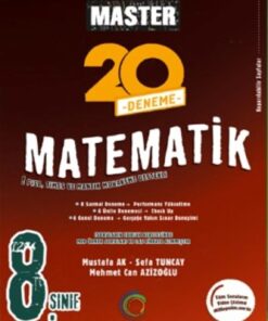 YAYINLARI 8. SINIF MATEMATİK 20 DENEME MASTER SERİSİ 1122