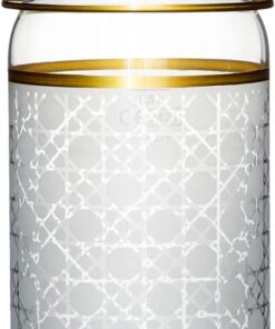Başucu Sürahisi - Yatağınızın Yanında Bulunacak Gece Yarısı İçeceği İçin Bardak ve Şişe - Cam Sürahi 500 ml/Bardak 220 ml - Güzel Hediye Kutusu (AHENK)