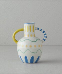 Home Valencia Stoneware Vazo Multicolor