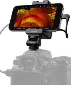 SeeMo HDMI USB C Video Capture Adaptör iPhone ve için 1080P 60FPS Video ve Gerçek Zamanlı İzleme/Akış/Kayıt MIOS 12.0 Destekler Daha Sonra iPhone için Ayarlanabilir-Siyah