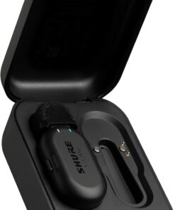 MoveMic One, Single Channel Direct to Phone Wireless Lavalier Microphone System, Portable, Professional Audio, Long Battery Life, Black