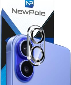 iPhone 16 Plus/iPhone 16 için Kamera Lens Koruyucu [Darbeye Dayanıklı] 9H Temperli Cam Lens Kamera Koruyucu Apple iPhone 16 /iPhone 16 Plus ile Uyumlu Kamera Koruyucu [Çizilmez]