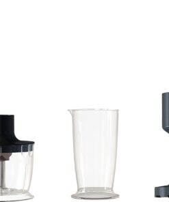 E5HB2-8SS Blender Set, 1000 W, Turbo Fonksiyonlu, Paslanmaz Çelik, Çok Yönlü Aksesuar Seti