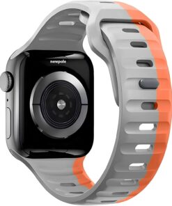 Watch 45mm 44mm 42mm 49mm Uyumlu Kordon Hora Renkli Kopma Karşıtı Kordon Spor Rahatsız Etmeyen Apple Watch Ultra 2/1 9 8 SE 7 6 5 4 3 2 1 Uyumlu Kordon