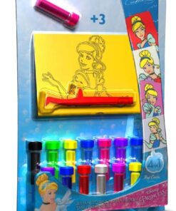 Castle Eğitici Ve Eğlenceli Disney Princess Cindrella Kum Boyama Seti- Fm-14