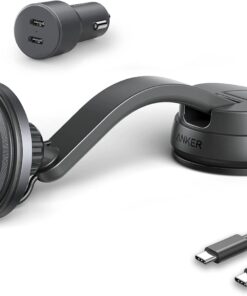 613 MagGo Manyetik Araç Şarj Cihazı - Magsafe Uyumlu