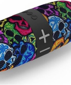 16W Ekstra Bass Dahili Mikrofon, Aux, SD Kart, USB Girişli Wireless Hoparlör Renkli