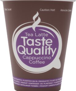 50 adet Tek kullanımlık karton bardak, 12 oz sıcak kahve bardağı, sıcak/soğuk içecek bardağı 300 ml, Taste Quality